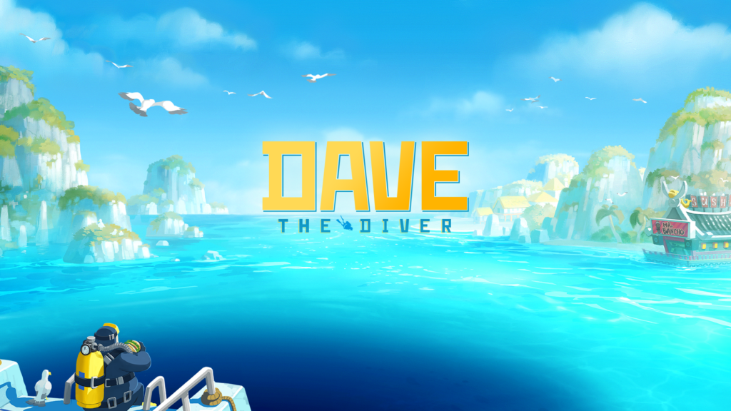 DAVE THE DIVER Logo Header