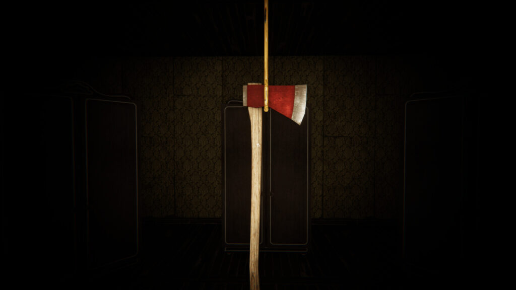 Haunted Investigation Hanging Axe