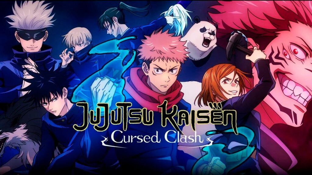 Jujutsu Kaisen Cursed Clash Logo Header