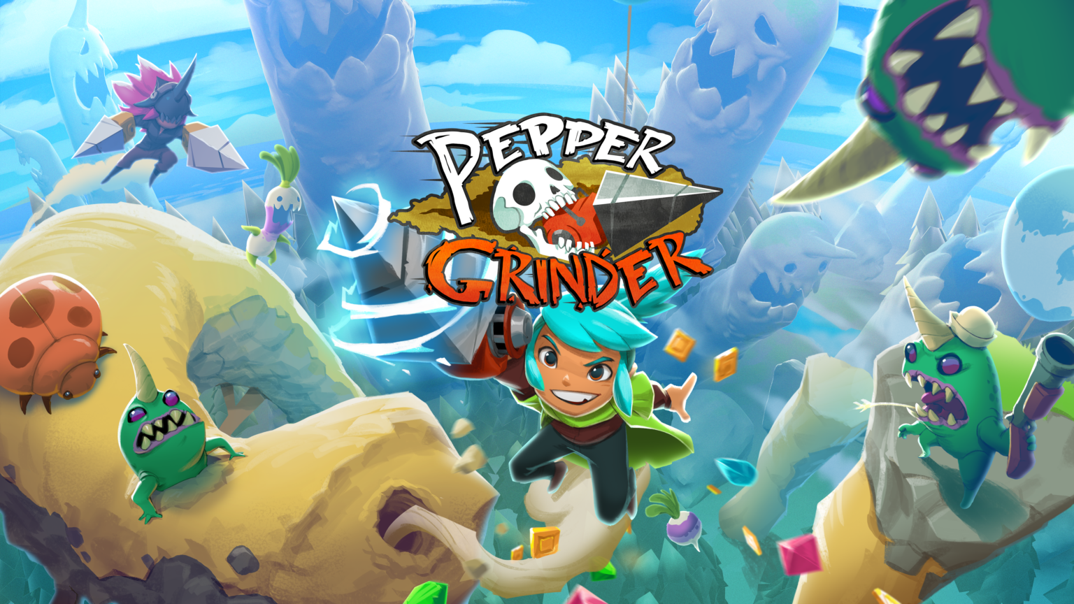Pepper Grinder: A Whirlwind of Fun Below and Above the Ground! Pepper Grinder