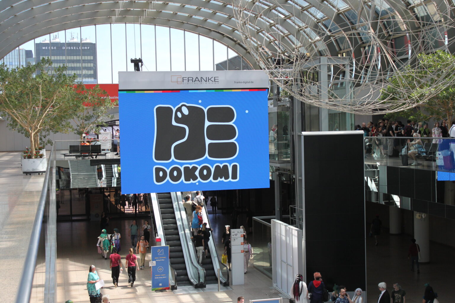 DoKoMi 2024 in Düsseldorf: A Vibrant Celebration of Anime and Gaming Culture DoKoMi 2024 Entrance North