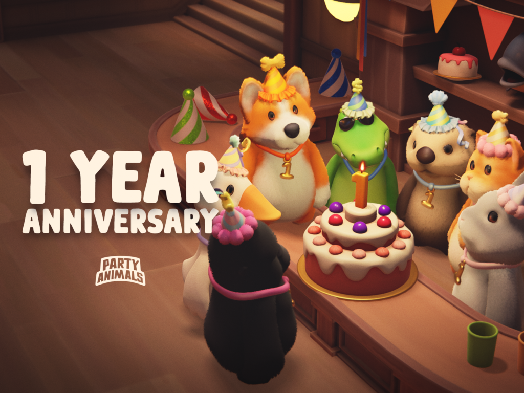 Party Animals - 1 year anniversary