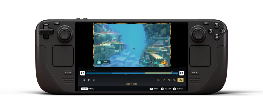 Steam Game Recording - Steam Deck Verified