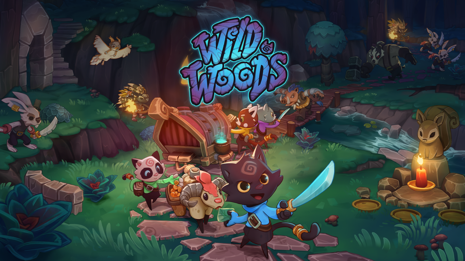 Wild Woods: The Ultimate Co-Op Strategy Adventure Wild Woods