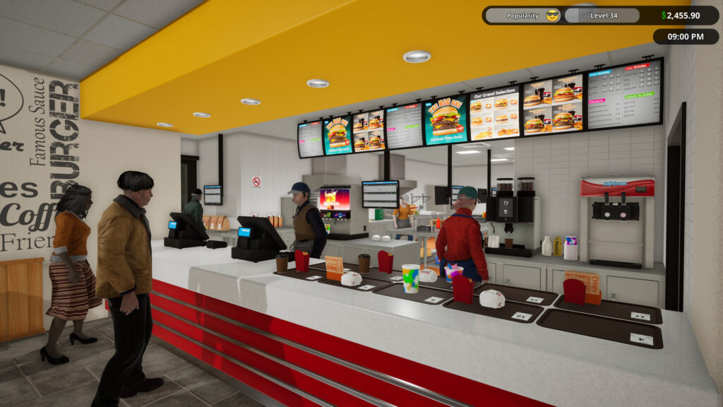 Fast Food Simulator - Welcome to TheBigBois Diner!