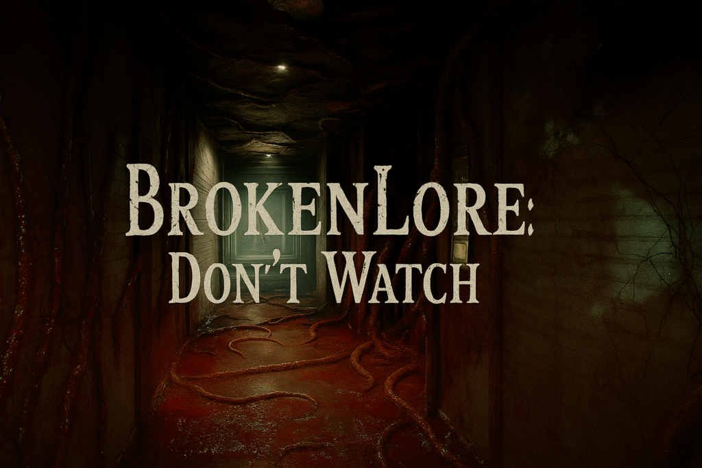BrokenLore: Don't Watch