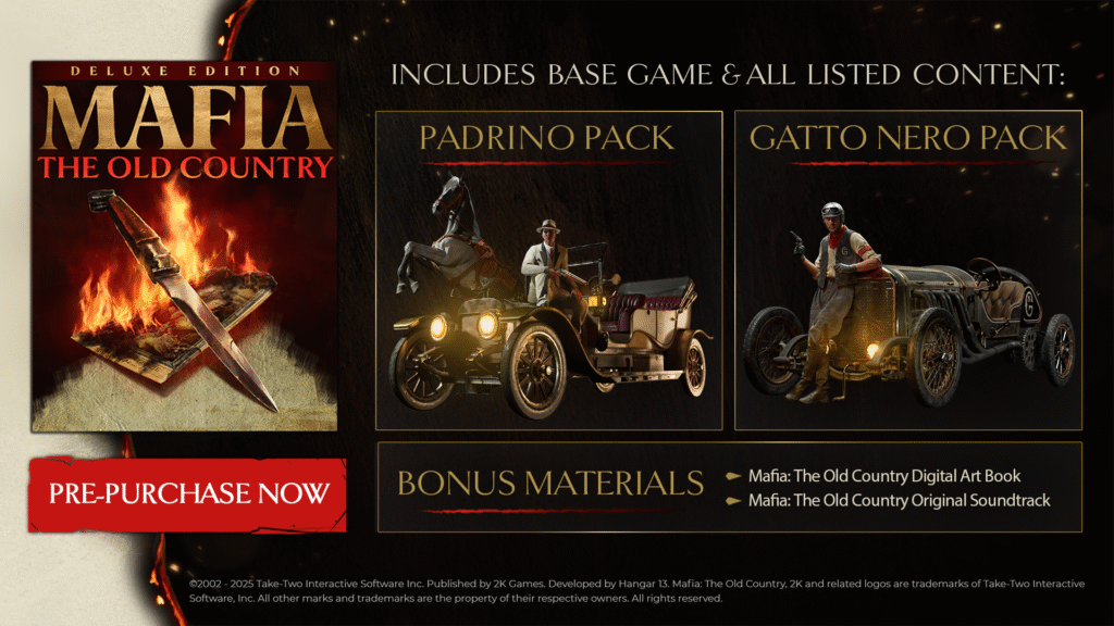 MAFIA: THE OLD COUNTRY DELUXE EDITION