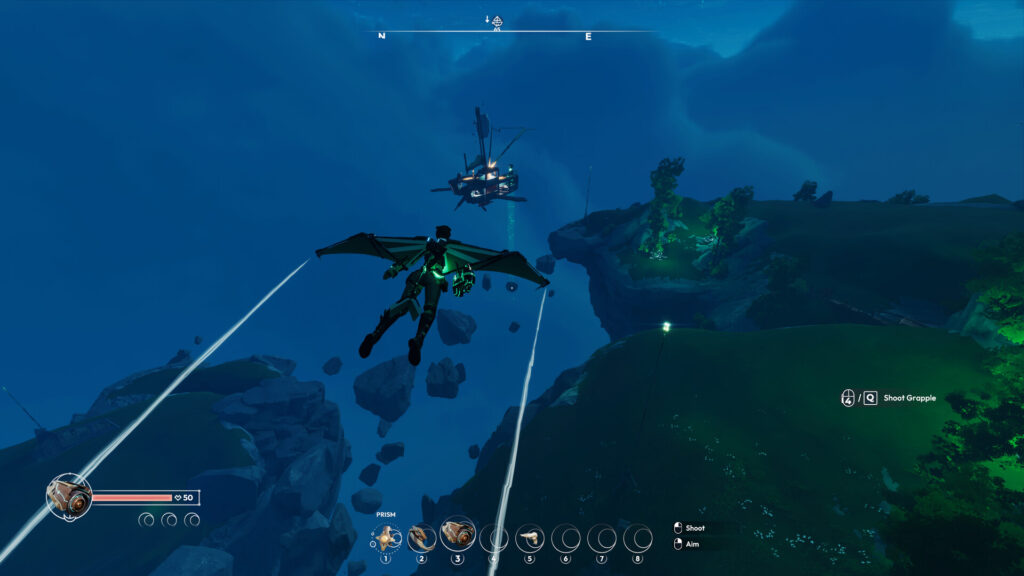 Lost Skies - I can see my house from up here!