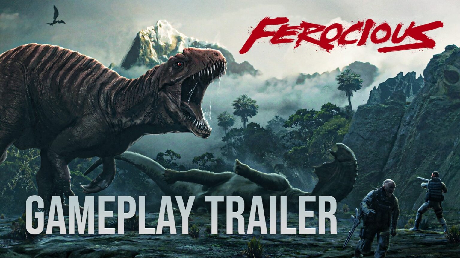 FEROCIOUS – Survival FPS with Dinosaurs, Mercenaries, and Brutal Combat FEROCIOUS