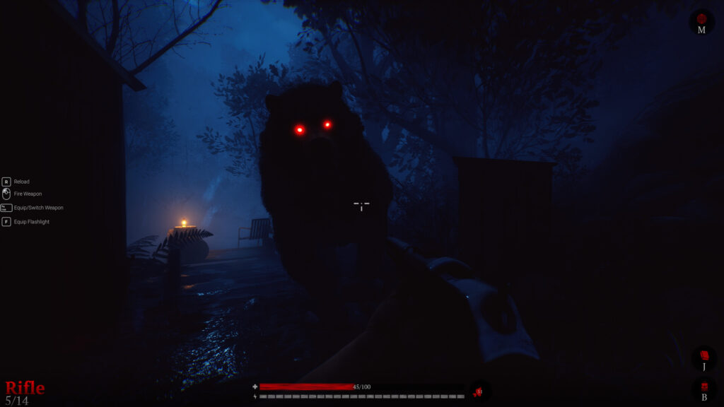 Blood Bear - If you don't stop I'll shoot!