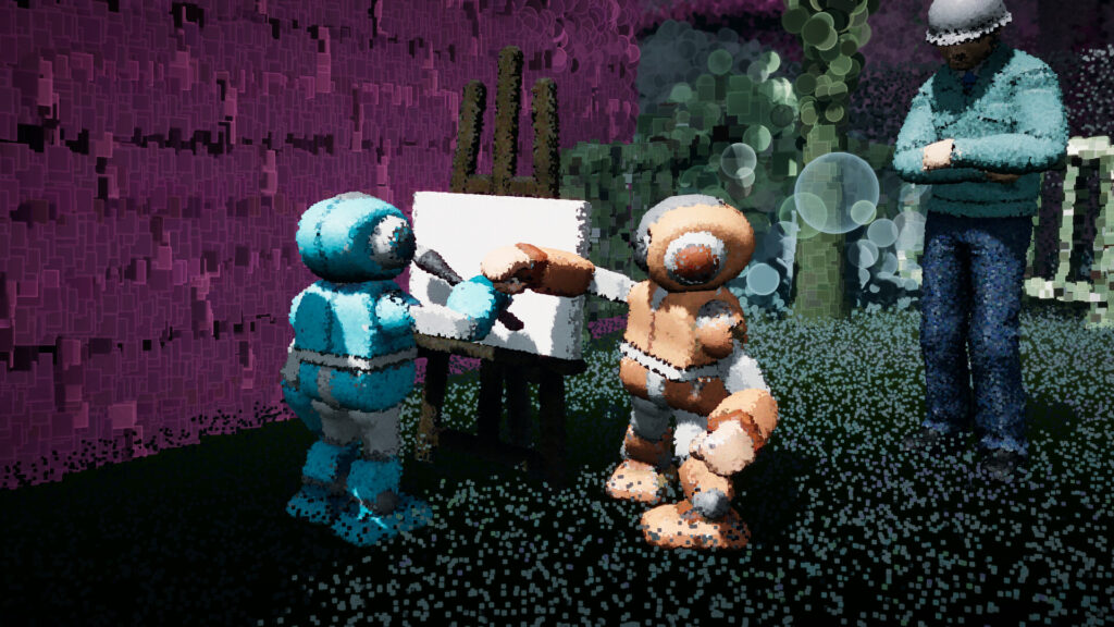 Dreams of Another - Robot Painters