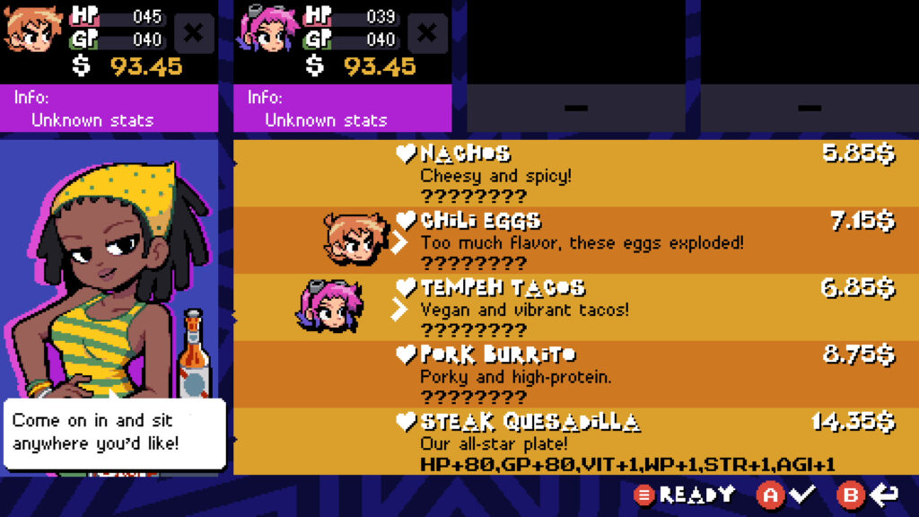 Scott Pilgrim EX - Upgrades people! Upgrades!