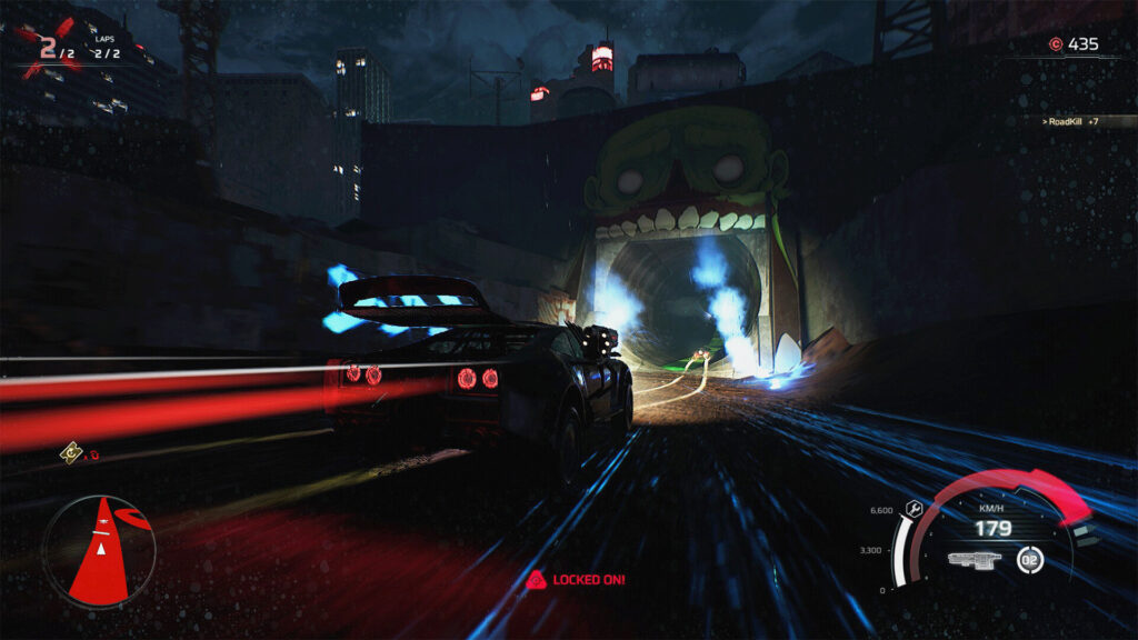 Carmageddon: Rogue Shift - Into the zombie mouth!