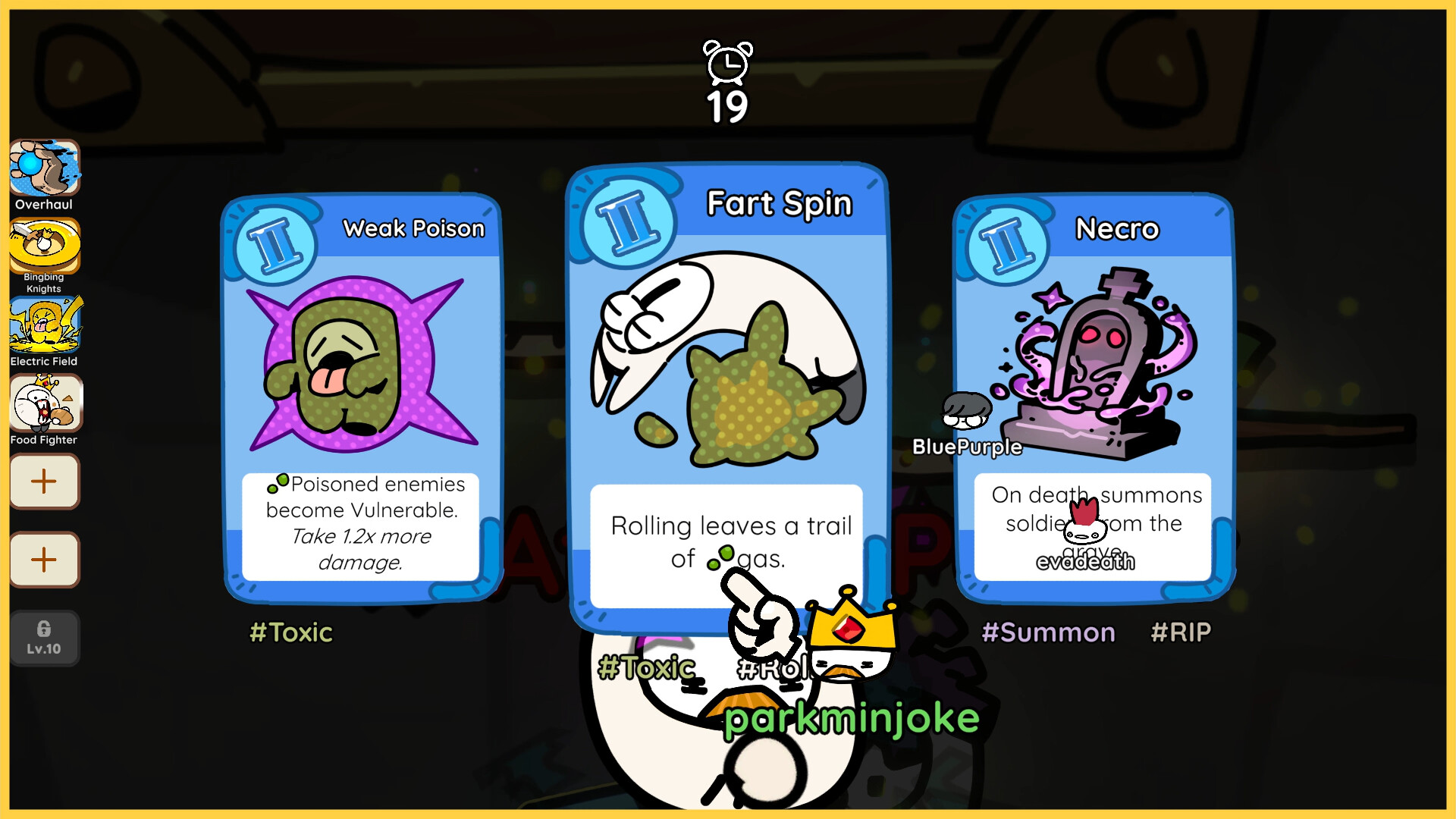 Pebble Knights - nighttime wave defense screenshot