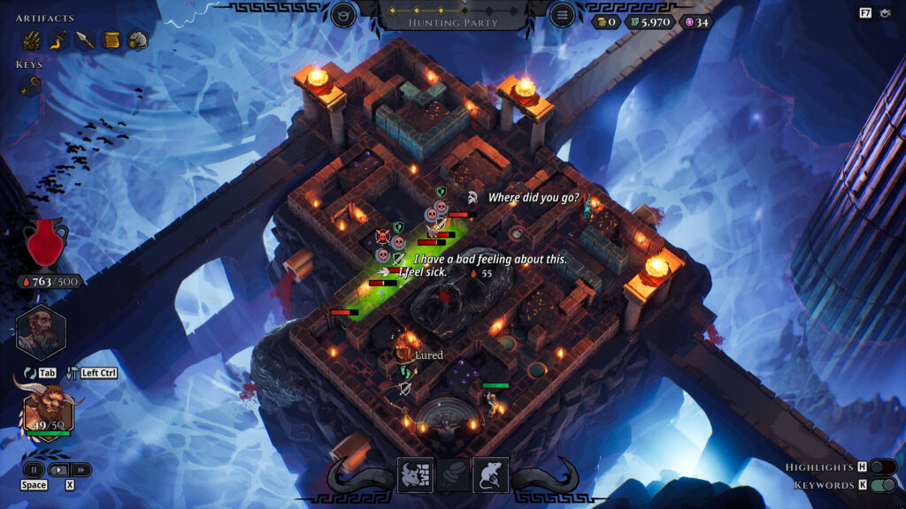 MINOS - I got a bad feeling about this Captain