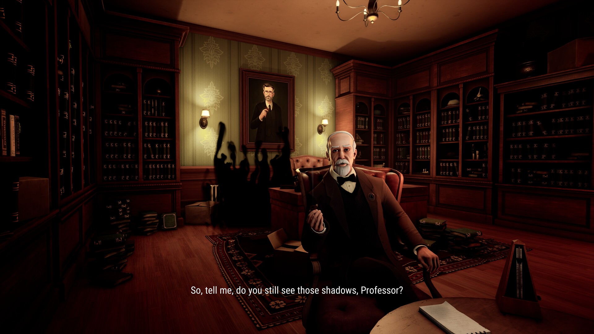 Call of the Elder Gods Lovecraftian puzzle adventure Harry Evangeline screenshot