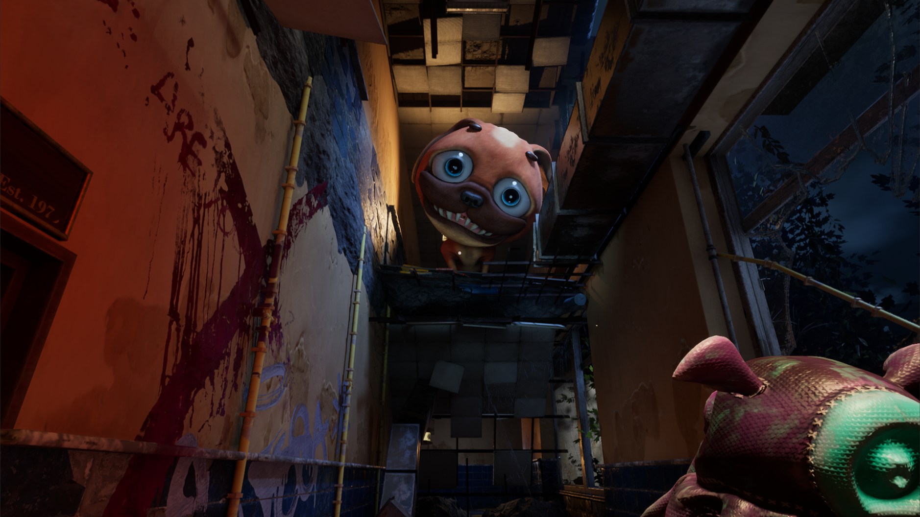 Dark Pals The 1st Floor mascot horror puzzle gameplay screenshot