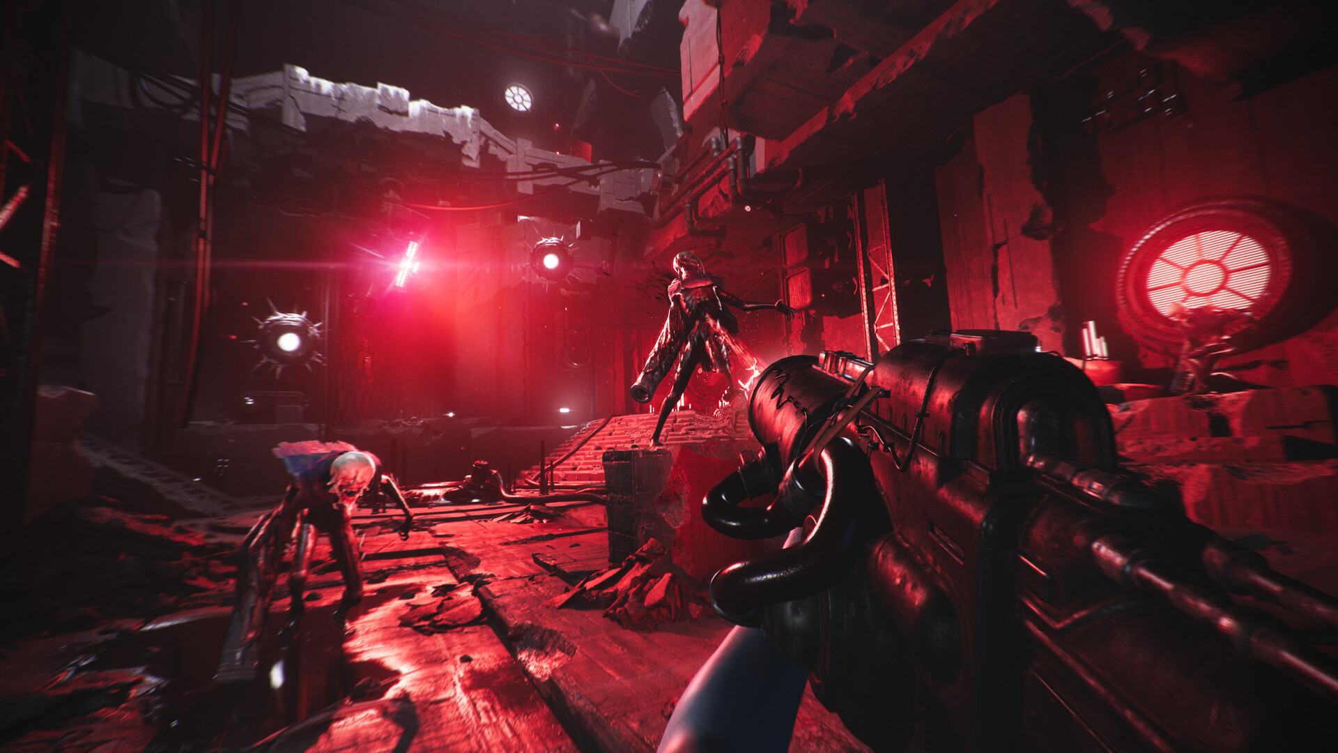 Luna Abyss Abyss megastructure environment atmosphere screenshot