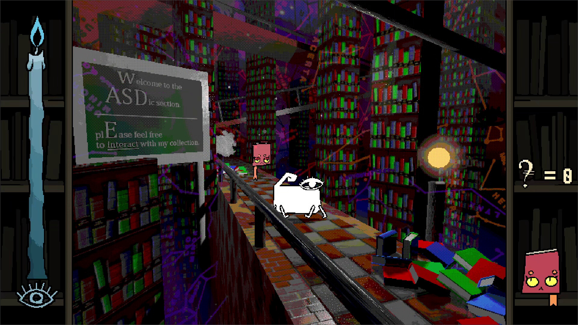 Burden Street Station surreal narrative adventure shapeshifting conversation screenshot