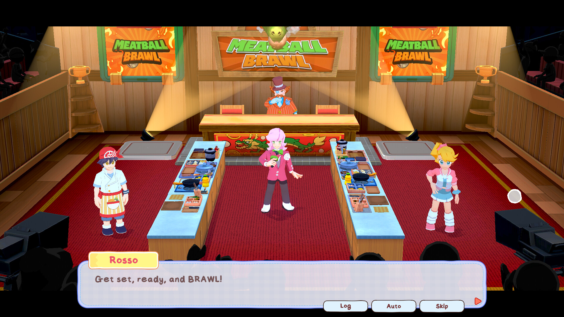 KuloNiku Bowl Up character art relationship system screenshot
