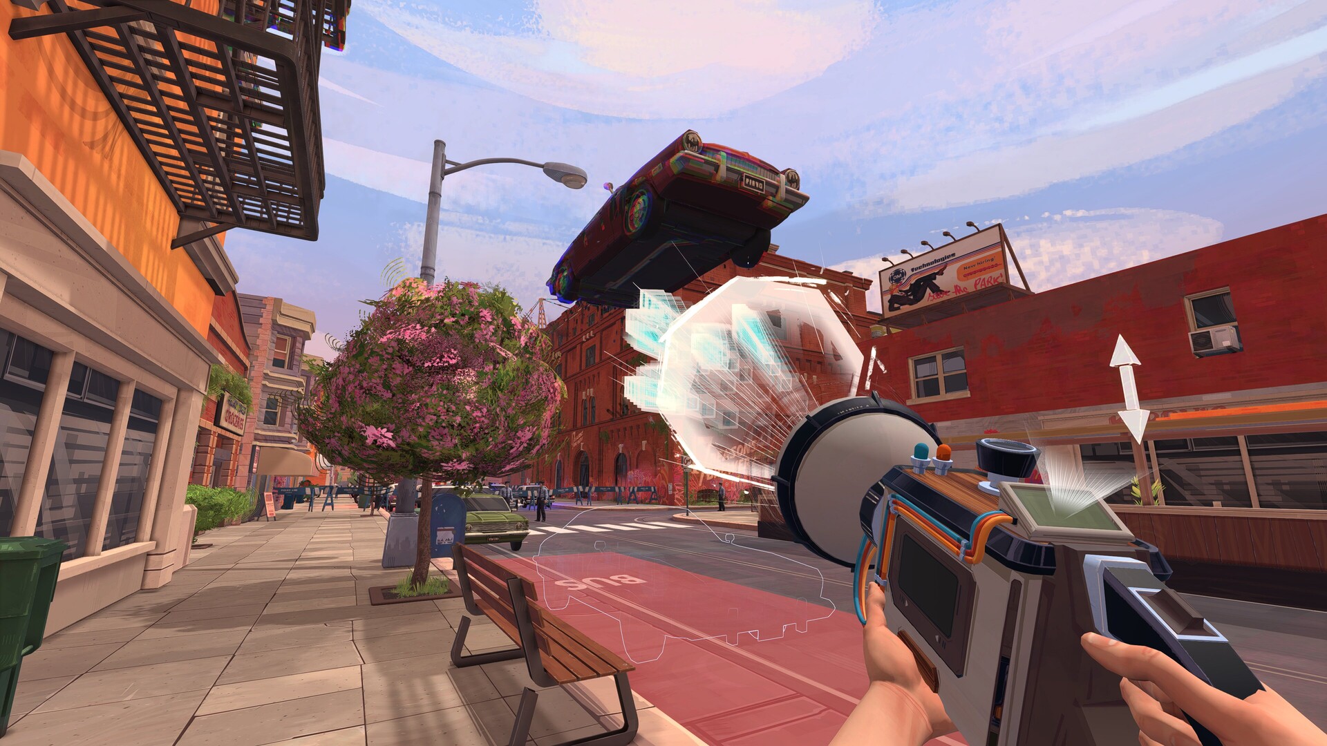 Yerba Buena 1970s San Francisco gameworld environment character screenshot