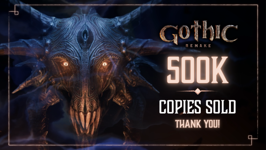 Gothic 1 Remake Sells 500.000 Copies