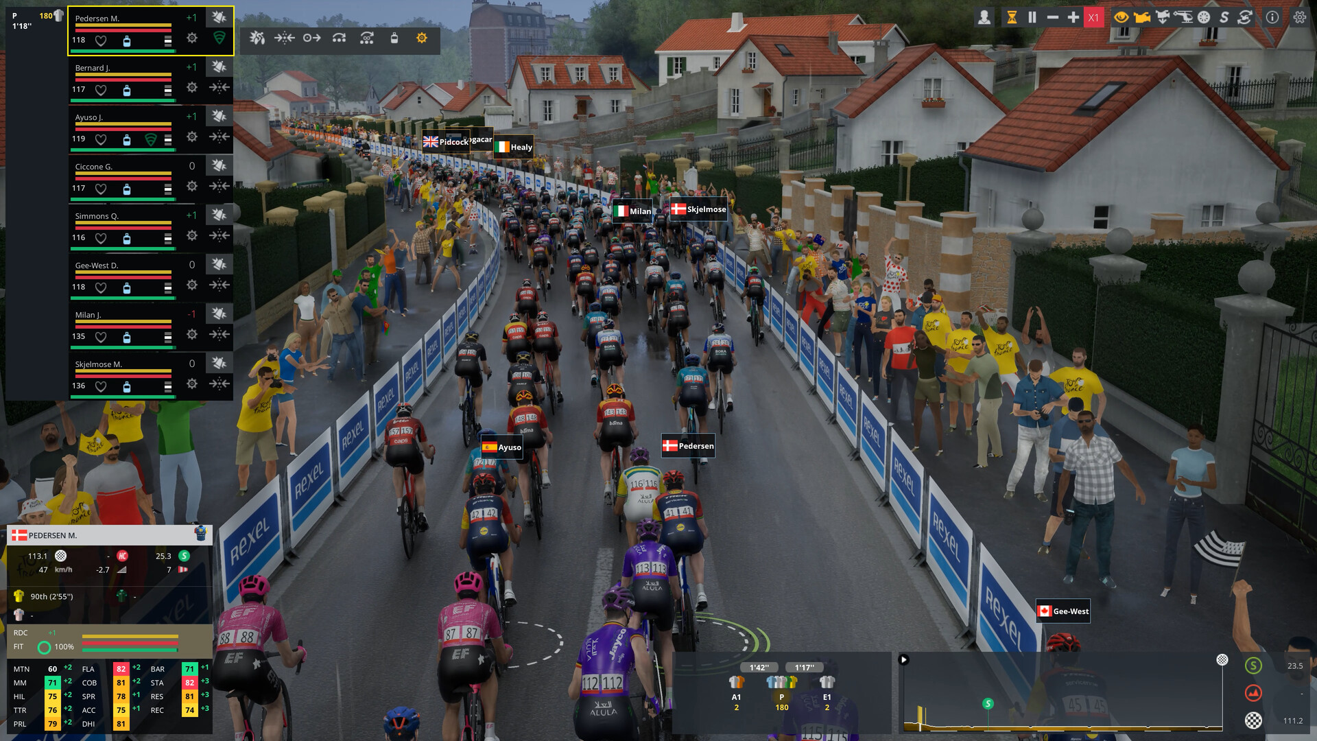 Pro Cycling Manager 26 season planning hierarchy screen Cyanide Studio
