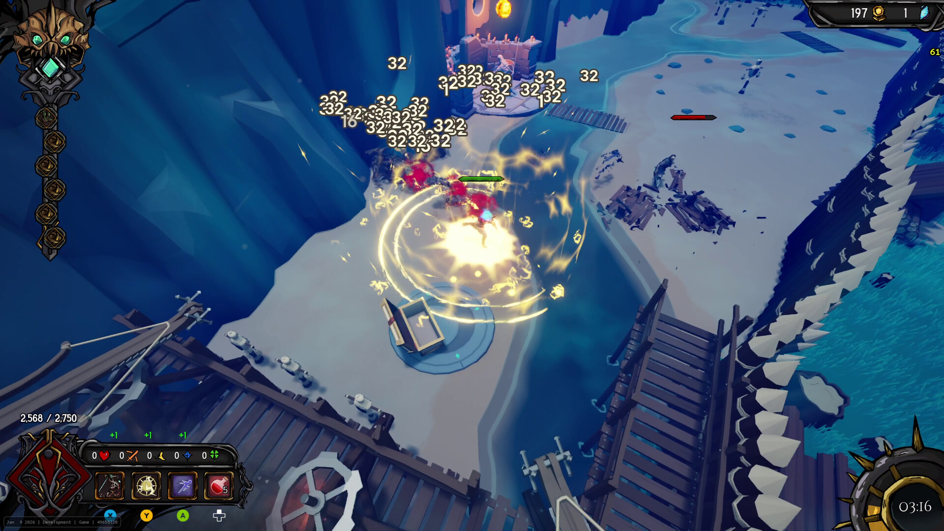 Clockfall dungeon crawler isometric action RPG village defense Early Access