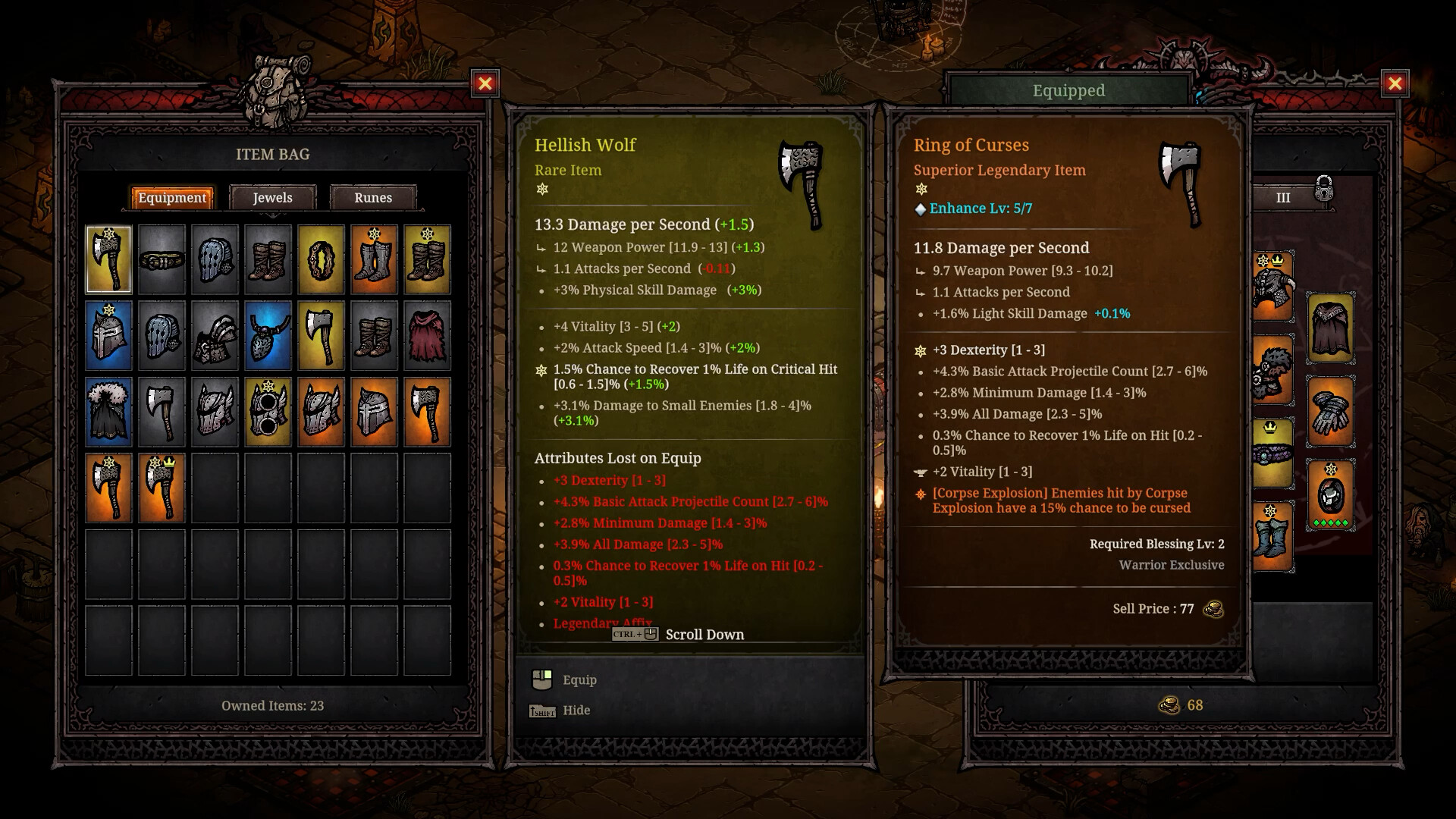 Tower of Babel Survivors of Chaos Chaos Dungeon endgame loot build skills