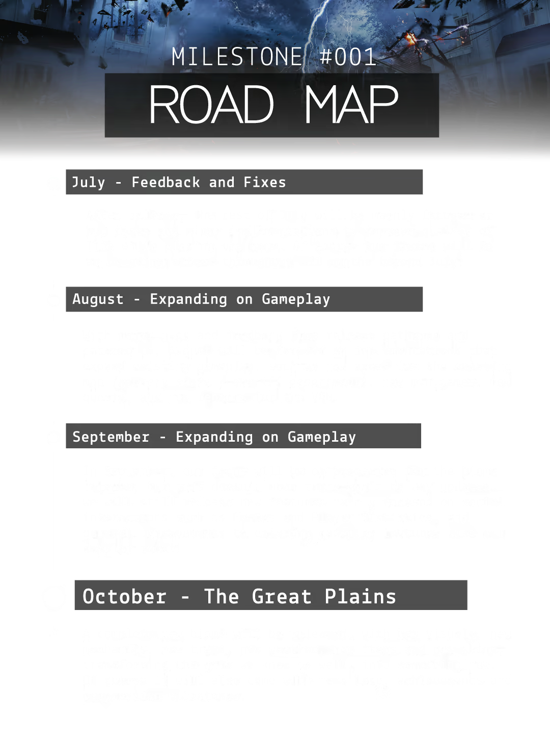 Funnel Runners Early Access roadmap Supernova Studios new biomes weather events game modes