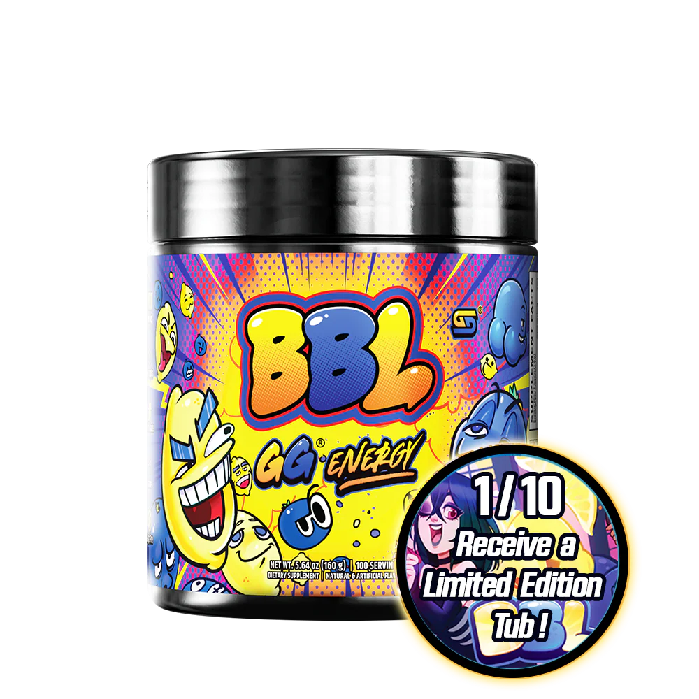 BBL GG by Clooless GG Energy GamerSupps 100 servings