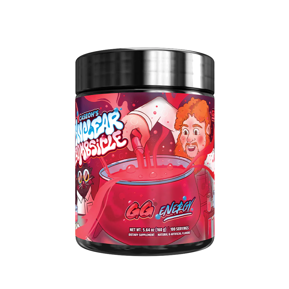 CaseOh's Nuclear Bombsicle GG Energy GamerSupps 100 servings