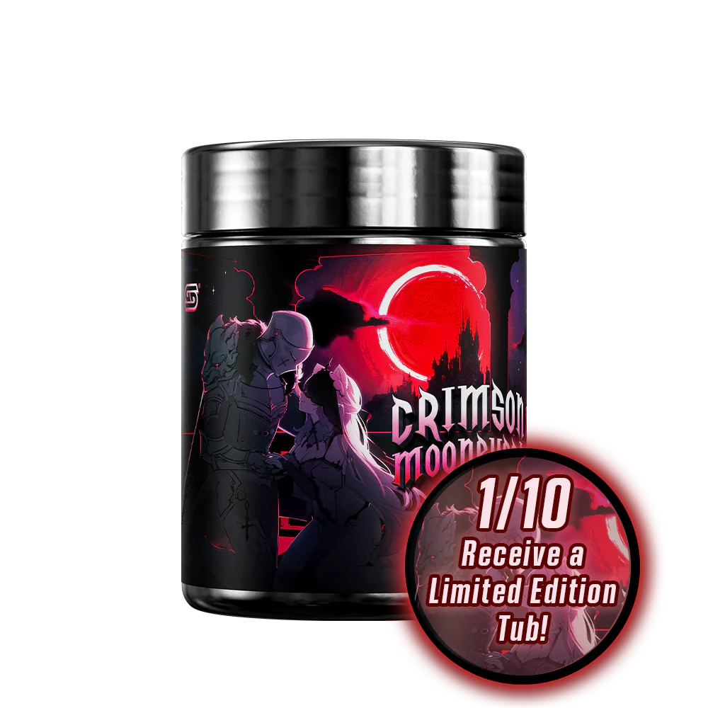 Crimson Moonburst LordAethelstan GamerSupps GG Energy 100 servings