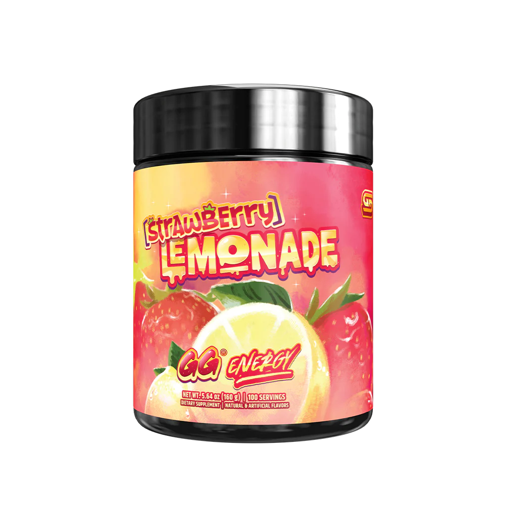 Strawberry Lemonade GG Energy GamerSupps 100 servings