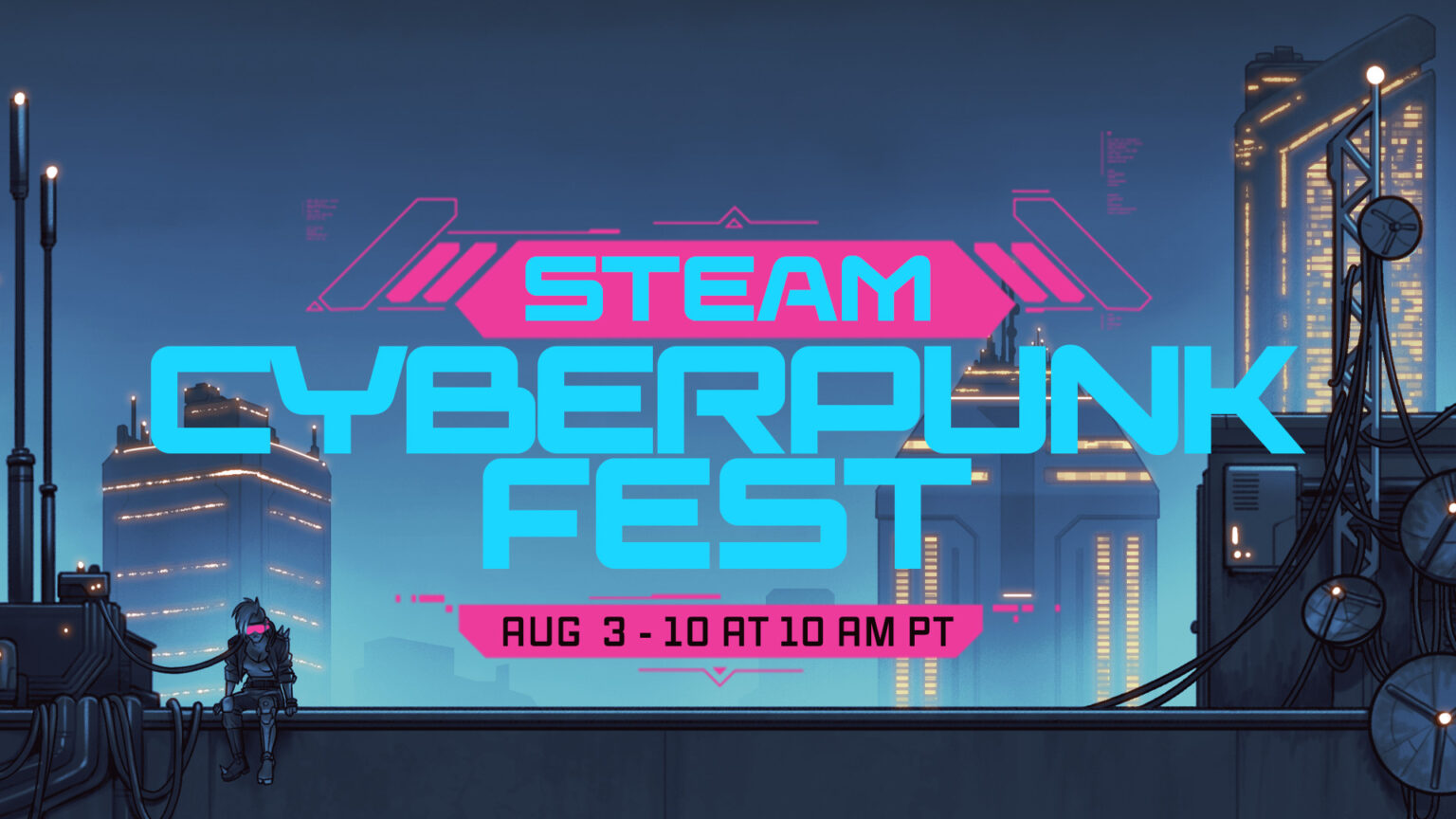 Steam Cyberpunk Fest Runs August 3–10 With Discounts Across the Genre Steam Cyberpunk Fest