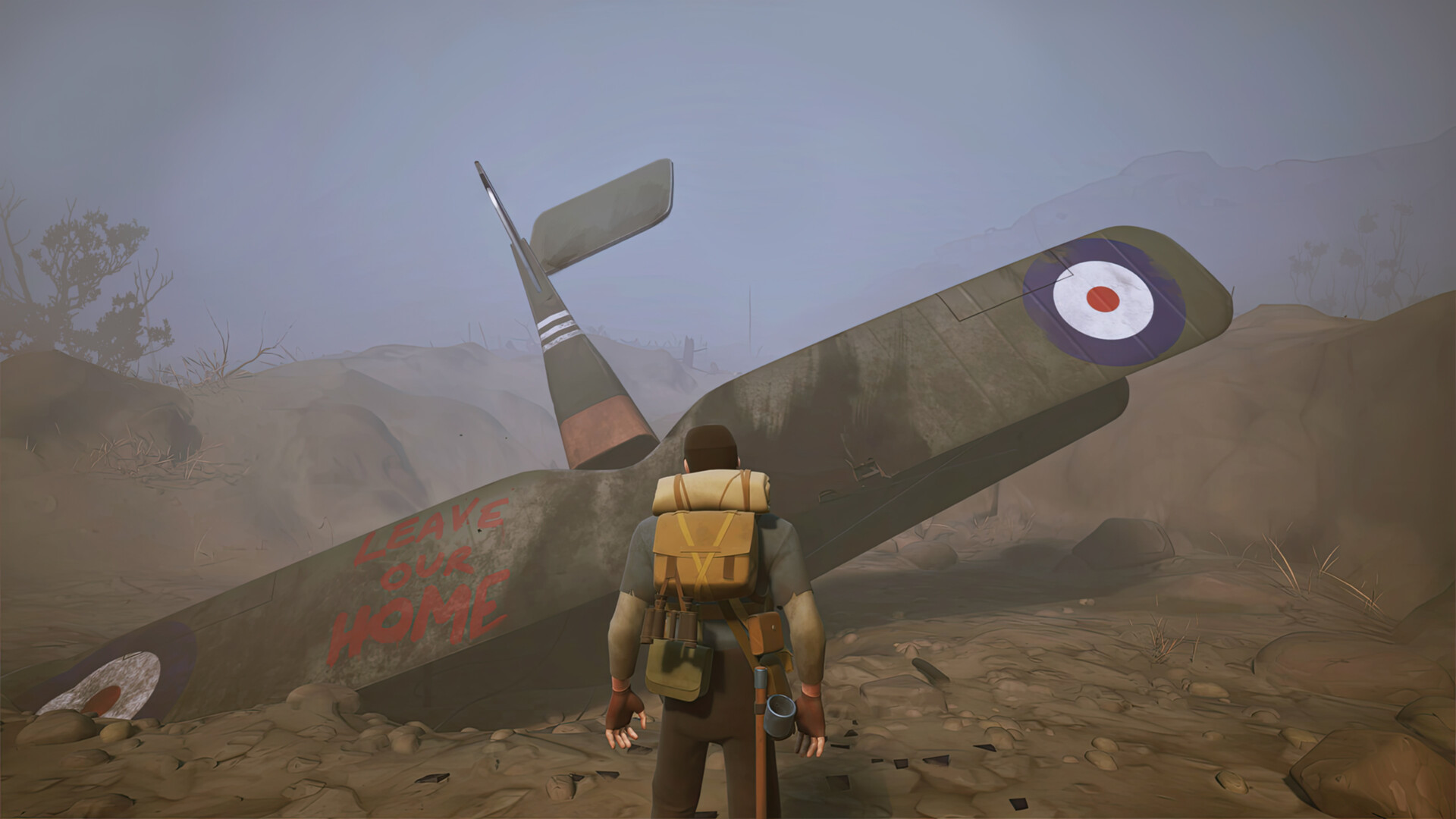 The Caribou Trail trench Gallipoli 1915 Newfoundland Regiment walking simulator narrative game