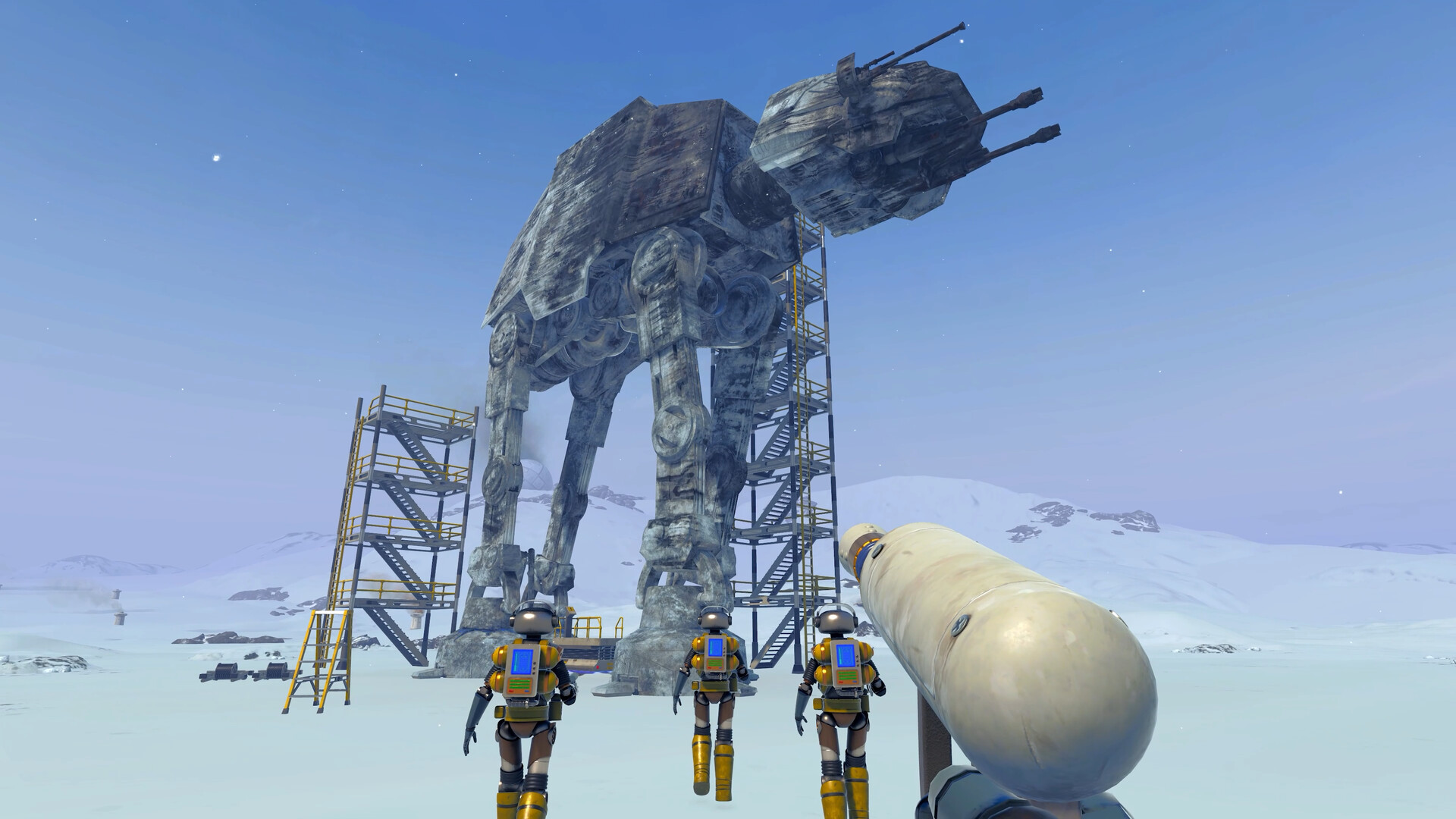PowerWash Simulator 2 Star Wars Pack Millennium Falcon AT-AT vehicle cleaning FuturLab Steam