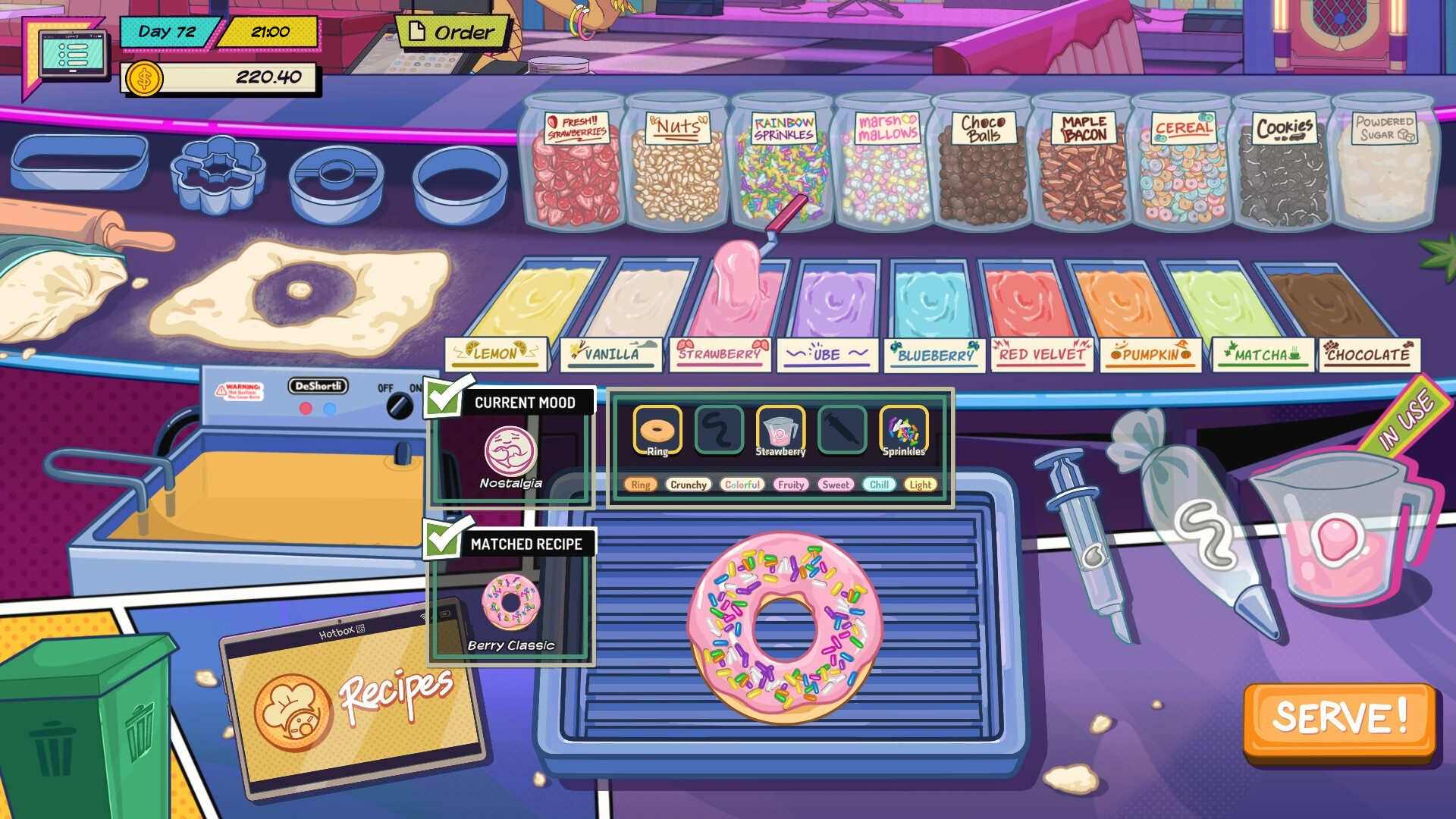High Times review mood-altering donut making comic book visual novel romance Yangyang Mobile Steam 2026