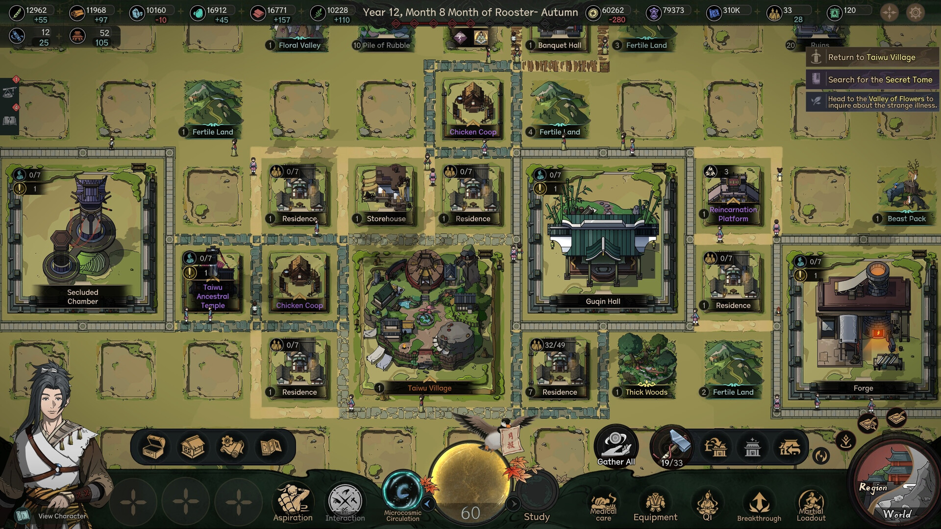 The Scroll of Taiwu Beyond The Dome ConchShip Games Wuxia sandbox RPG martial arts lineage 2026