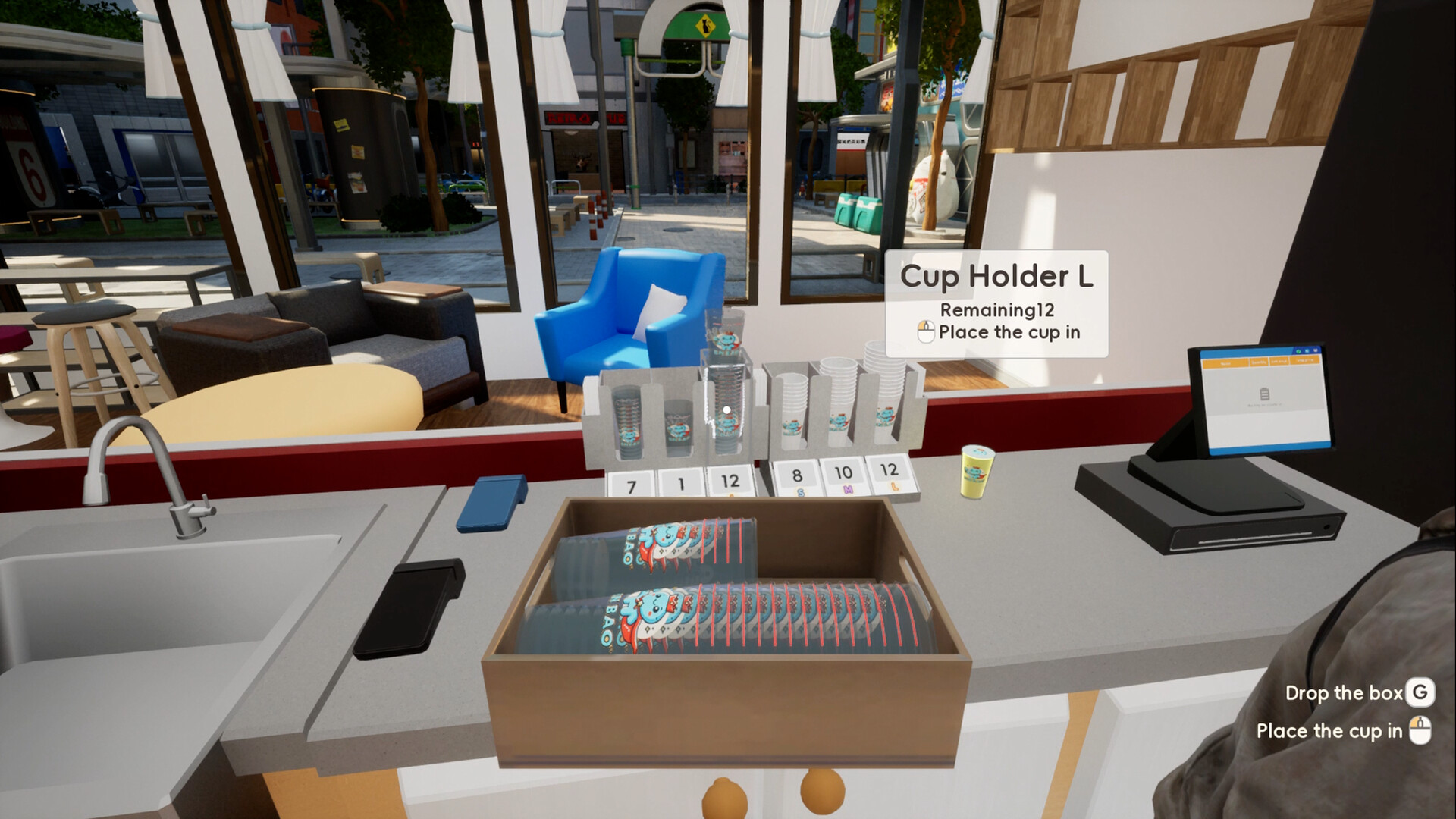 Boba Cafe Simulator review Caikemi Erabit cozy bubble tea shop management anime art style 2026