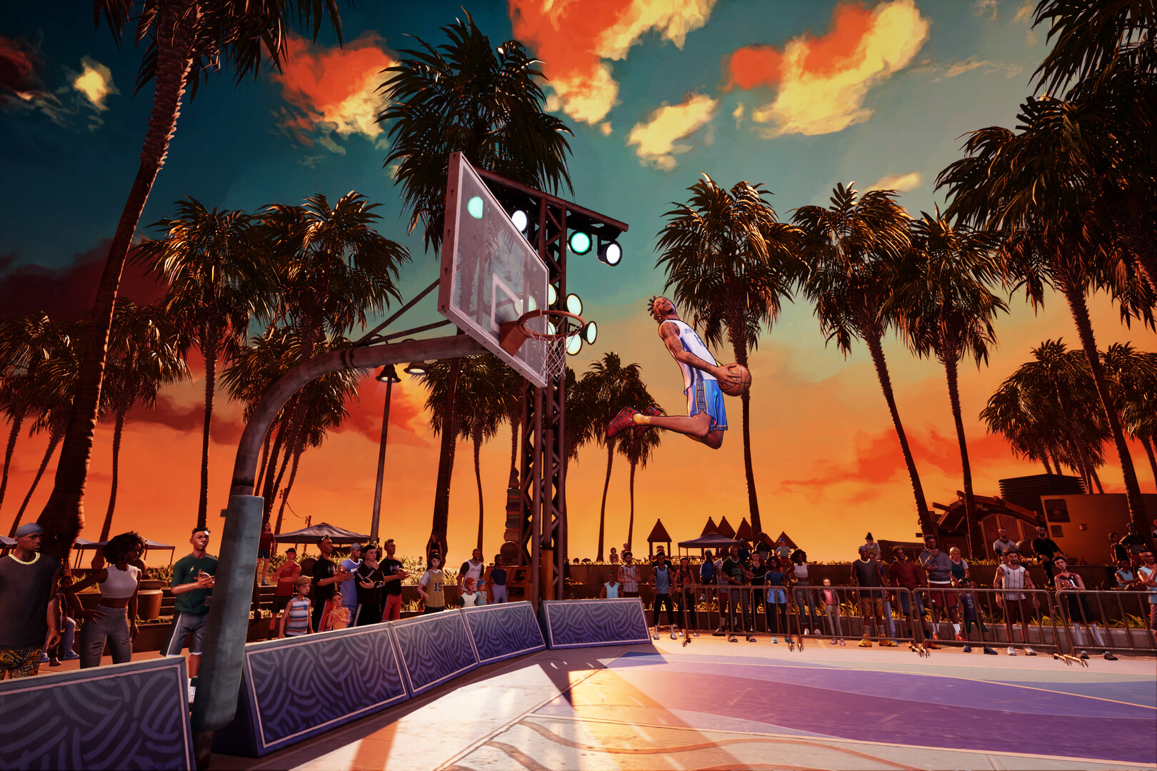 NBA THE RUN Play by Play Studios 3v3 arcade basketball streetball courts 2026