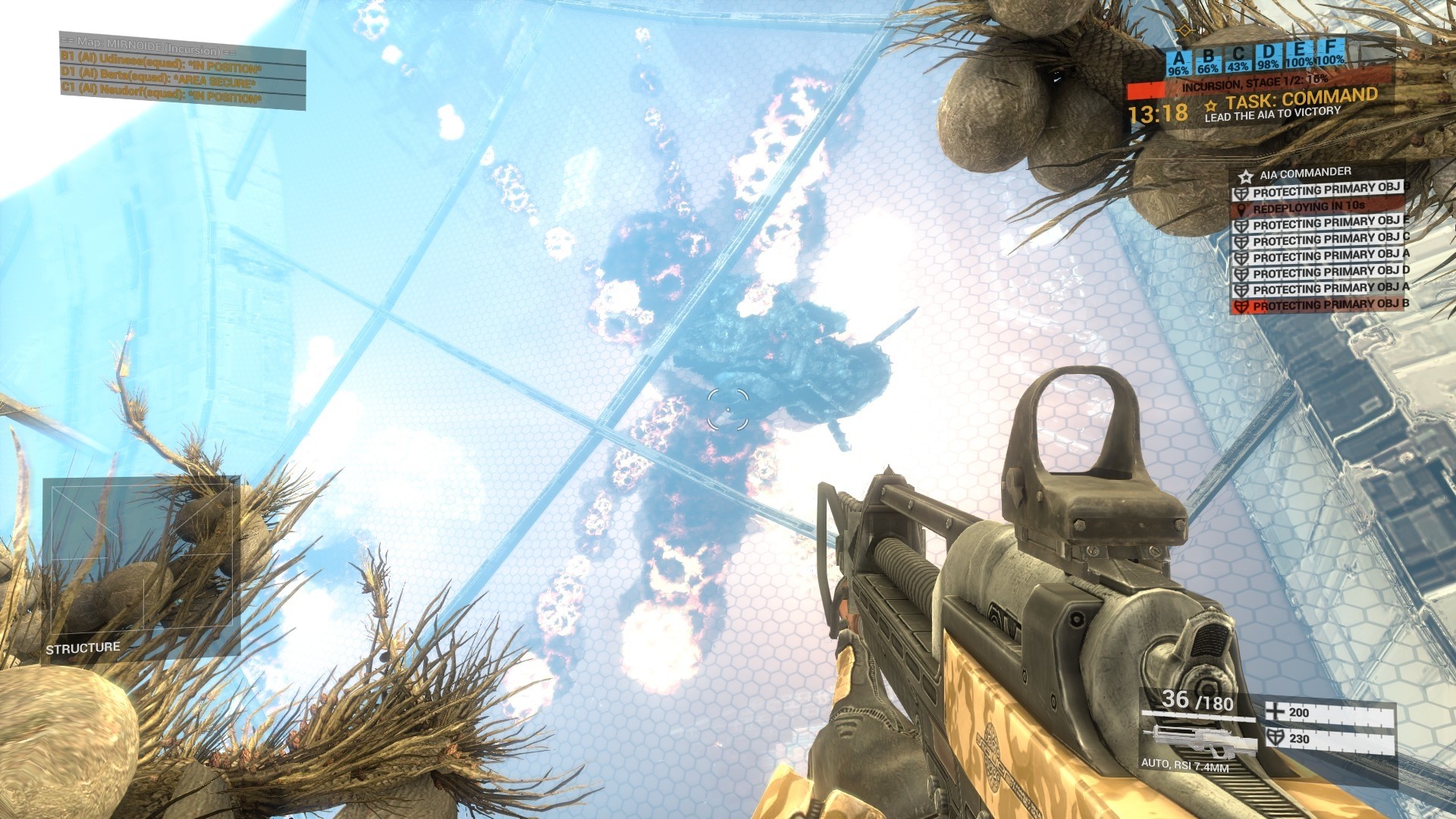 Angels Fall First review Strangely Interactive sci-fi FPS space combat capital ships large scale battles Steam