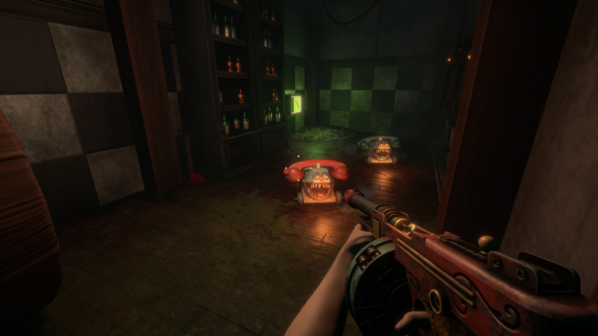 Twisted Tower review Atmos Games 3D Realms 1950s theme park FPS mascot horror BioShock 2026