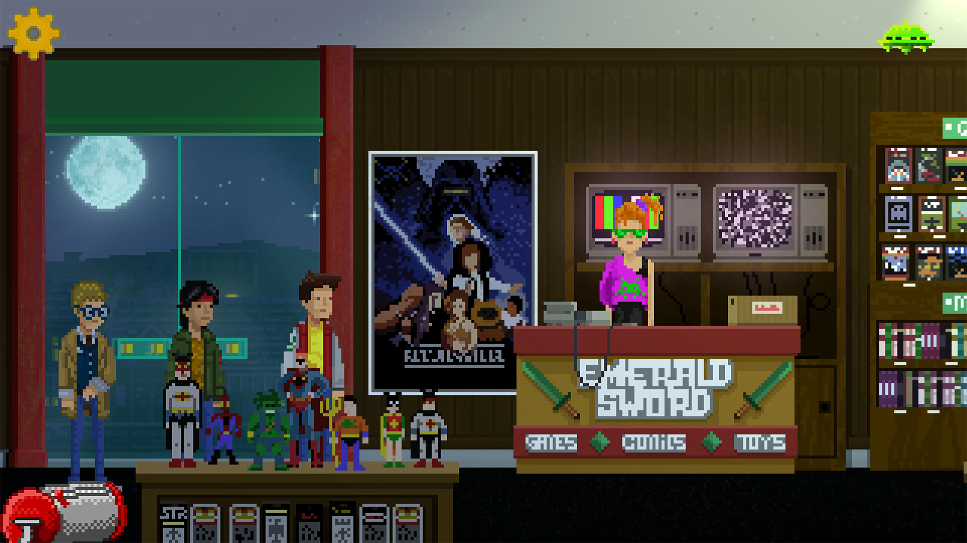 Unusual Findings review pixel art adventure puzzle solving 80s small town mystery Steam 2026