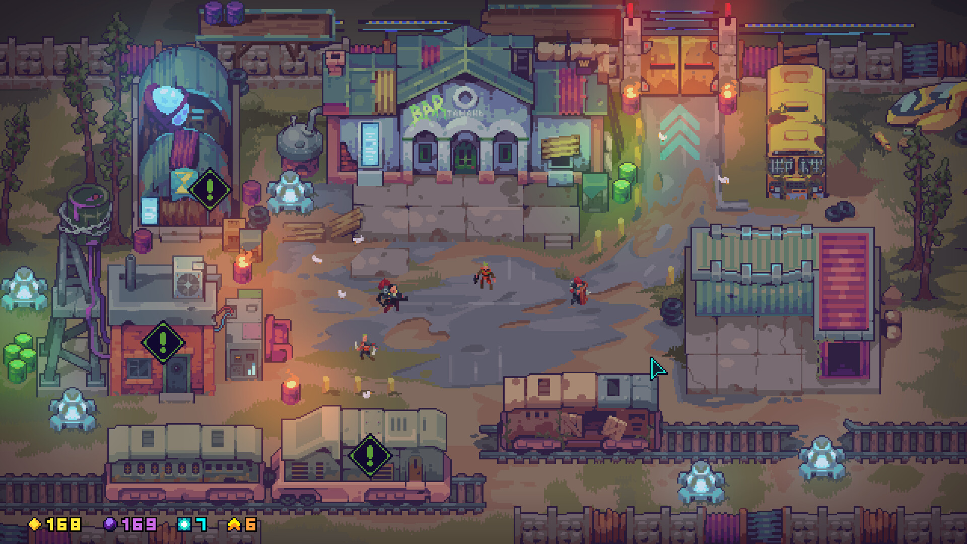 Deadlock Station review squad heroes implants artifacts battlefield hazards tactical roguelite Steam 2026