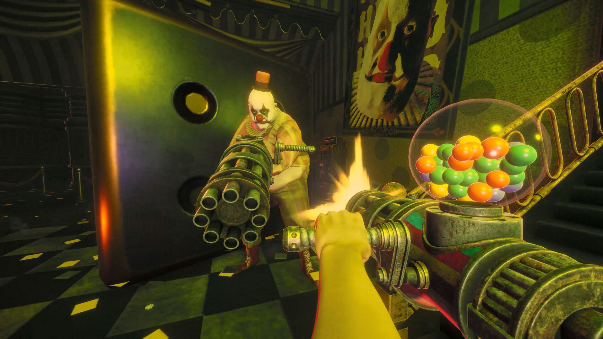 Twisted Tower review corrupted fairy tale mascots weapons upgrades carnival levels Steam 2026