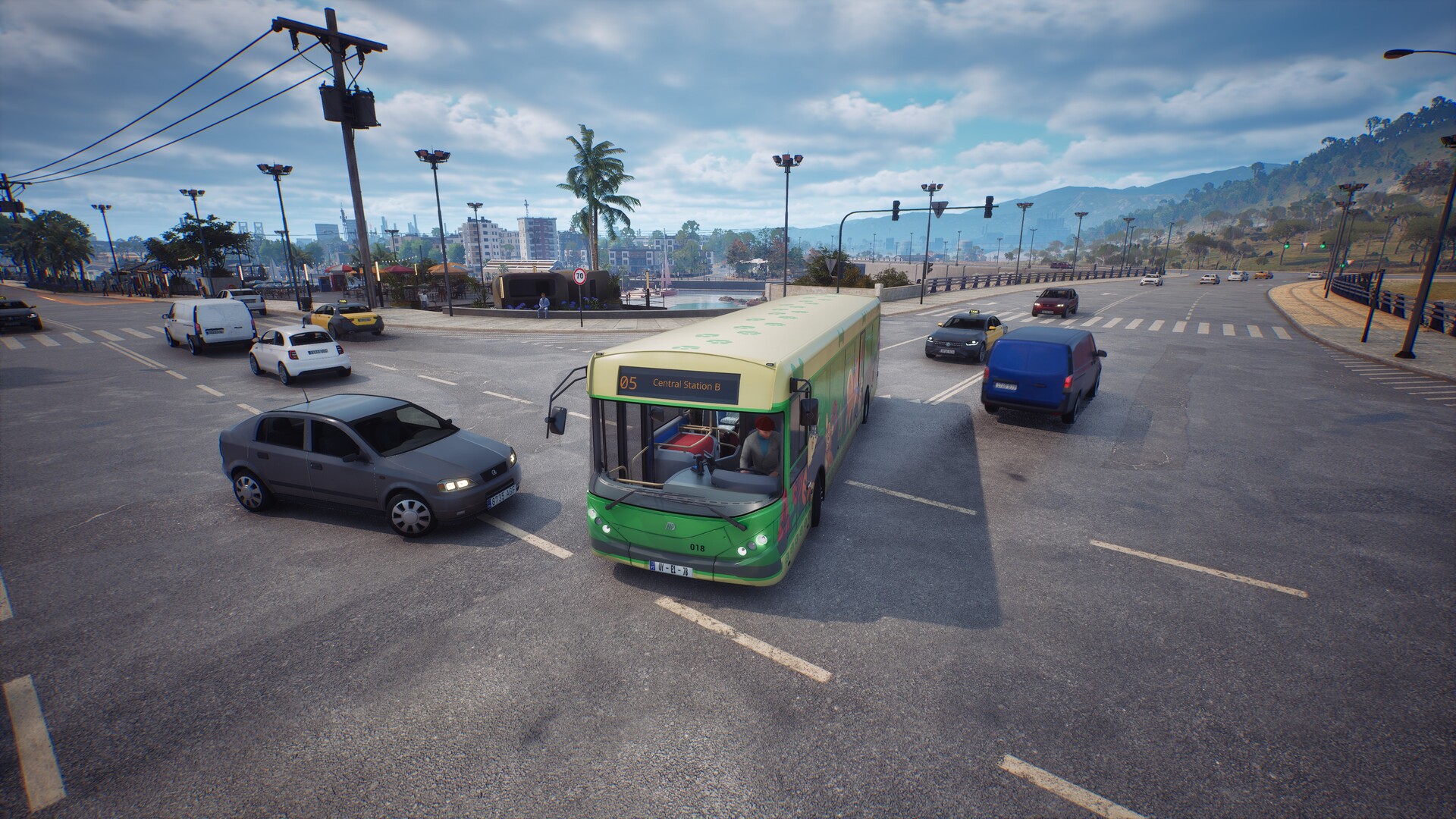 Bus Simulator 27 review — bus company management and route planning across the twin cities of Felicia Bay