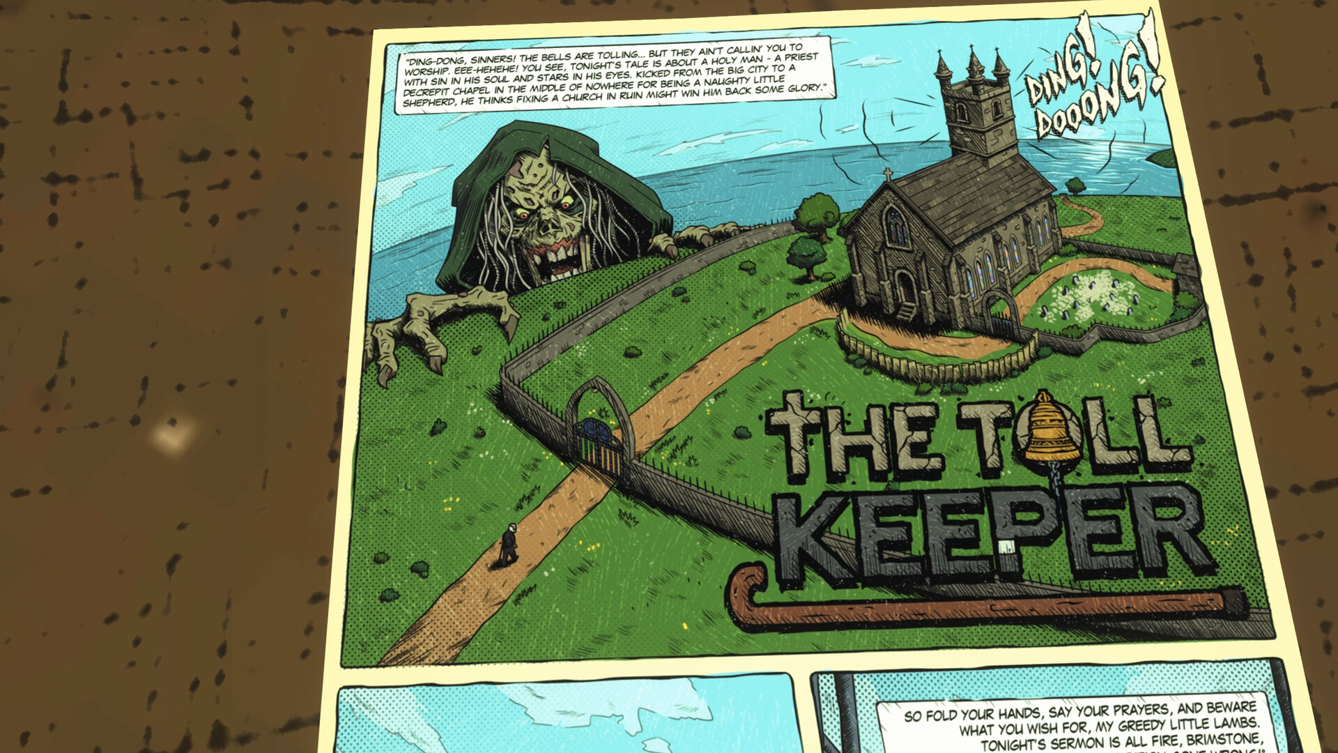 Creepshow review — stylised comic-book environments in PHL Collective's horror anthology adventure