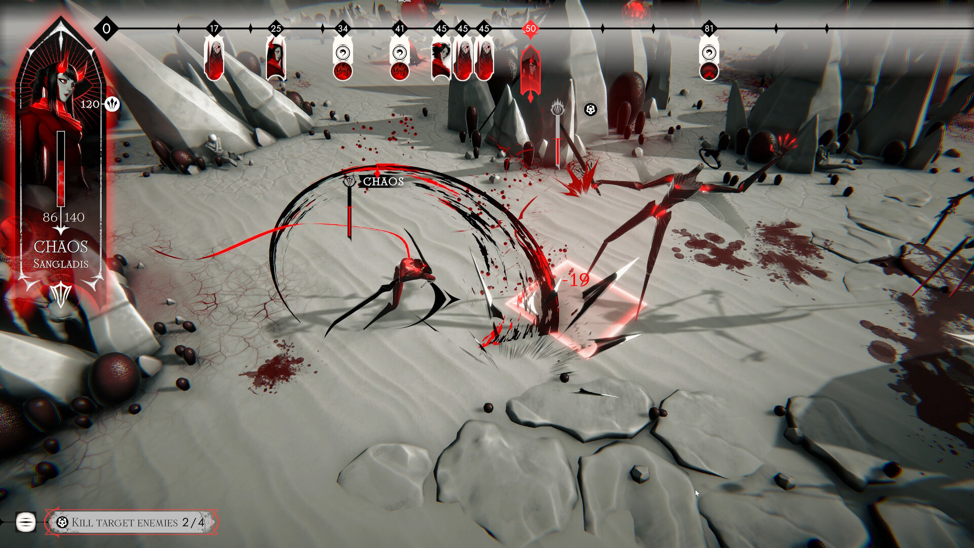 Ex Sanguis review — Stillae fighting the forces of Stasis in a drained, colourless world