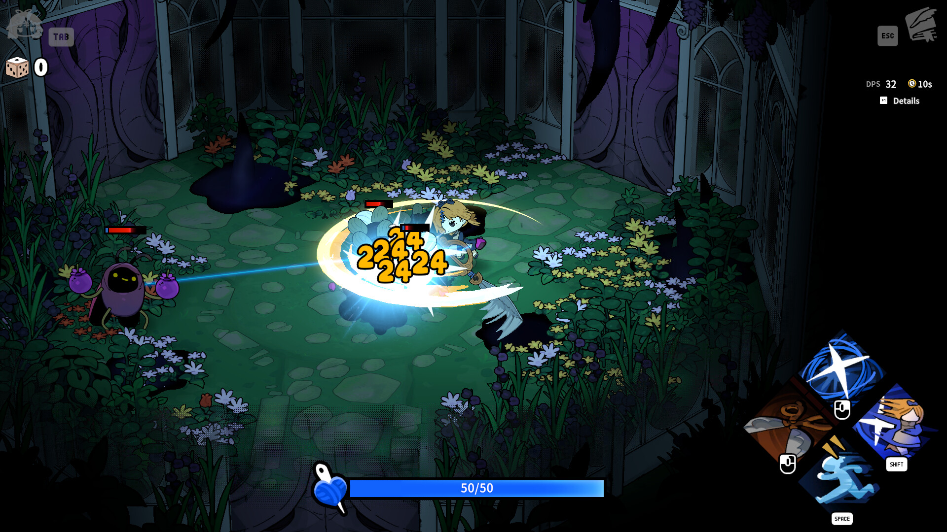 Garden of Witches review — the hand-drawn witches of the Garden and their unique domains